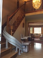 curved rail stairlift Connecticut