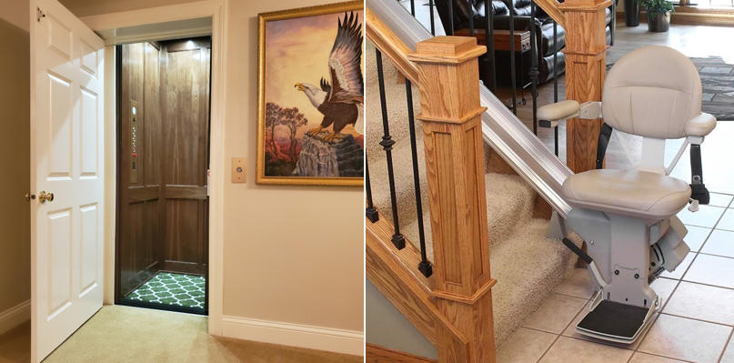home elevator or stair lift, which is better for me?