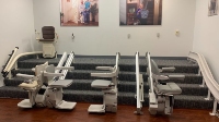 stair lifts in Lifeway Mobility Chicagoland showroom