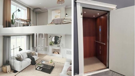 Blog Preview/traditional home elevator vs through floor home elevator preview image