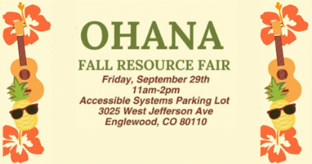 Ohana Resource Fair design