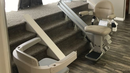 Showroom/N CO Showroom/stairlifts in Lifeway Mobility showroom in Greely CO